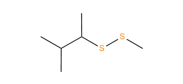 Methyl 1,2-dimethylpropyl disulfide